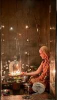 Jalabhisheka and Arati at HH Shrimat Parijnanashram Swamiji II Sannidhih (27 Sep 2024)